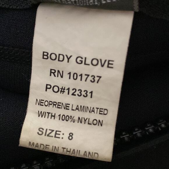 Body Glove black grey shorty spring wetsuit Pro 2 junior size 8 unisex - Picture 10 of 12